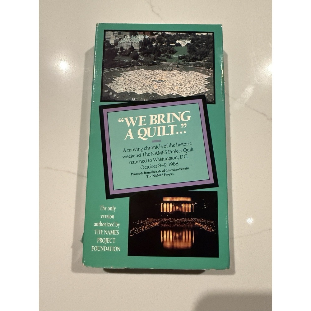 We Bring A Quilt New VHS Tape Vintage